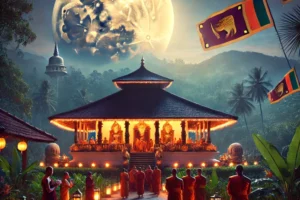 scene de poya