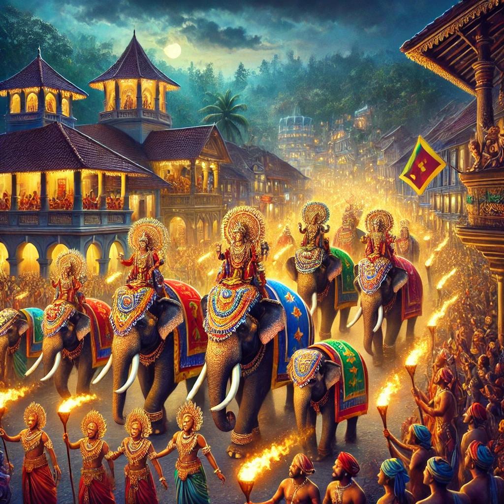 Esala Perahera au Sri Lanka