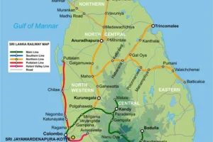 cartes de lignes de trains