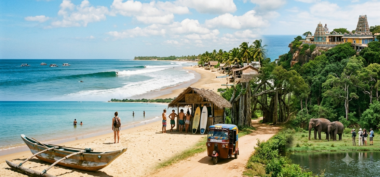 visiter la cote Est du sri lanka